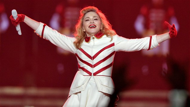 Madonna en concert le 10 octobre dernier à Los Angeles, en Californie. Madonna en concert le 10 octobre dernier à Los Angeles, en Californie.