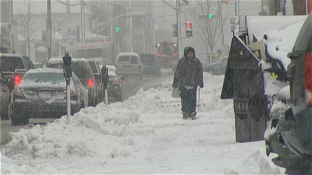 La tempête de neige dans les Maritimes La tempête de neige dans les Maritimes