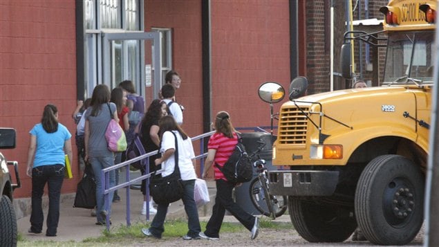 L'école d'Harrold, au Texas, compte 103 élèves de la maternelle à la 12e année. L'école d'Harrold, au Texas, compte 103 élèves de la maternelle à la 12e année.