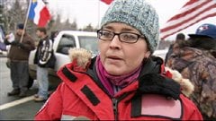 Buffy Peters, membre de la Première Nation d'Elsipogtog Buffy Peters, membre de la Première Nation d'Elsipogtog