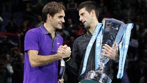Roger Federer et Novak Djokovic Roger Federer et Novak Djokovic