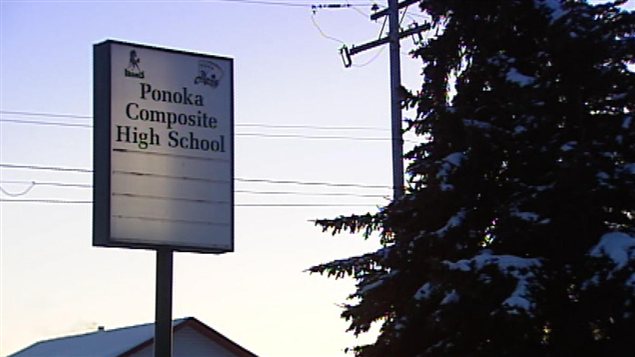 L'École secondaire de Ponoka, en Alberta L'École secondaire de Ponoka, en Alberta