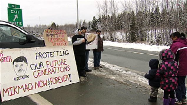 Manifestations autochtones dans les Maritimes
Manifestations autochtones dans les Maritimes