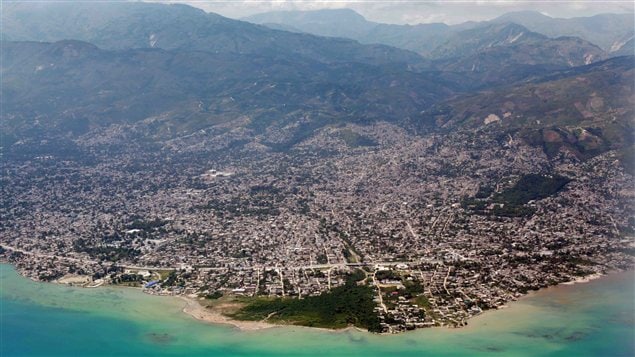 Vue aérienne de Port-au-Prince, capitale d'Haïti Vue aérienne de Port-au-Prince, capitale d'Haïti