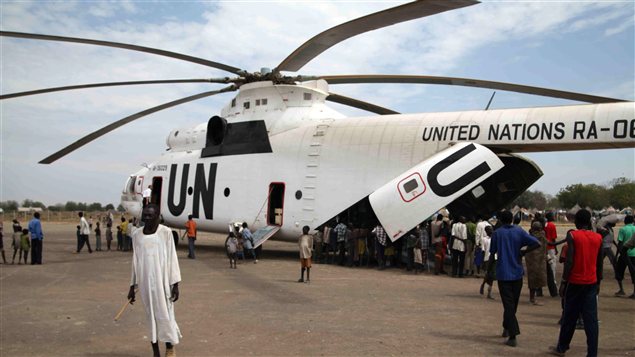 Hélicoptère de l'ONU au Soudan du Sud (archives) Hélicoptère de l'ONU au Soudan du Sud (archives)