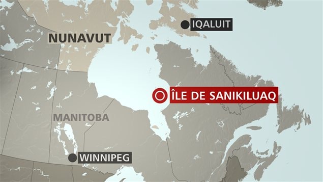 Carte des îles de Sanikiluaq, au Nunavut Carte des îles de Sanikiluaq, au Nunavut