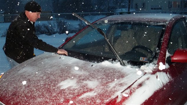 La neige en Pennsylvanie ce 26 décembre 2012 La neige en Pennsylvanie ce 26 décembre 2012