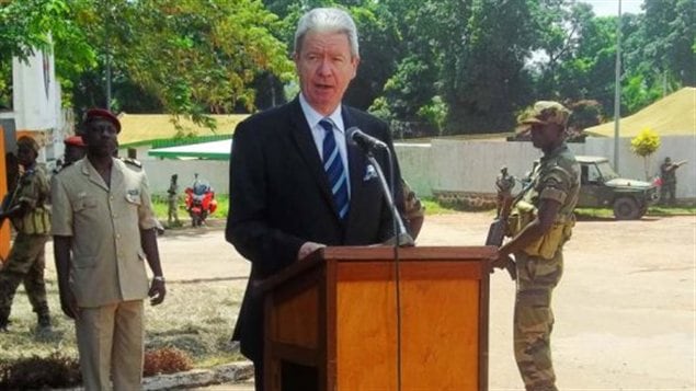 L'ambassadeur de France en Centrafrique, Serge Mucetti L'ambassadeur de France en Centrafrique, Serge Mucetti