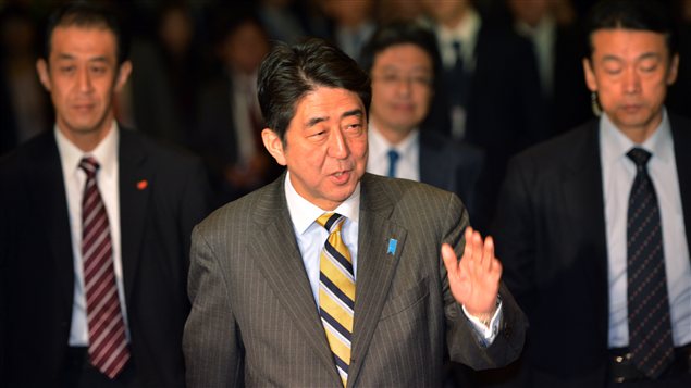 Le nouveau premier ministre du Japon, Shinzo Abe Le nouveau premier ministre du Japon, Shinzo Abe