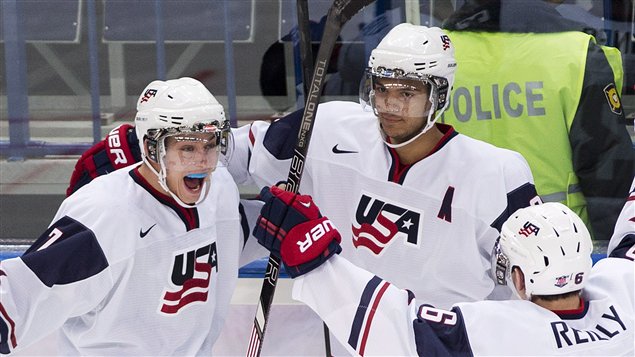Sean Kuraly et Seth Jones États-Unis USA Sean Kuraly et Seth Jones États-Unis USA