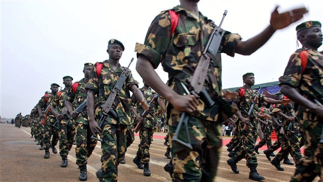 Des soldats de la Centrafrique Des soldats de la Centrafrique