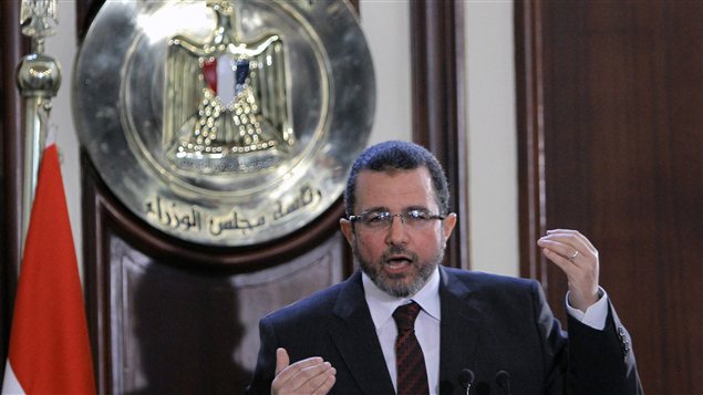 Le premier ministre d'Égypte, Hesham Kandil Le premier ministre d'Égypte, Hesham Kandil