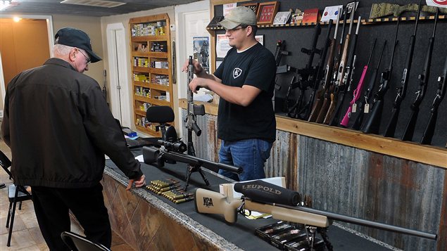 Un vendeur d'armes au Texas Un vendeur d'armes au Texas