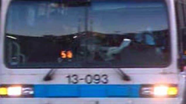 Un autobus de la STM Un autobus de la STM