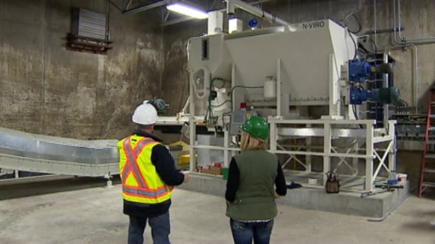 Usine en pleine transformation pour produire de l'engrais de qualité à Banff Usine en pleine transformation pour produire de l'engrais de qualité à Banff