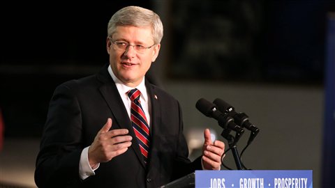 Le premier ministre Stephen Harper Le premier ministre Stephen Harper