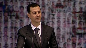 Le président syrien Bachar Al-Assad Le président syrien Bachar Al-Assad