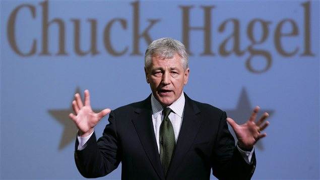 L'ex-sénateur du Nébraska, Chuck Hagel L'ex-sénateur du Nébraska, Chuck Hagel