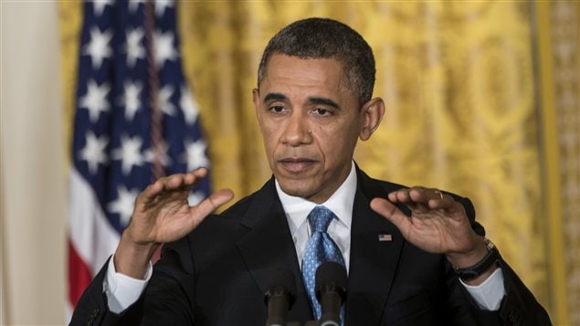 Le président américain Barack Obama Le président américain Barack Obama