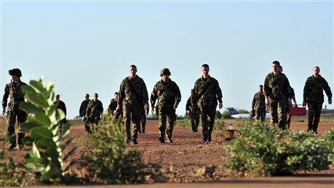 Des soldats français à Bamako le 14 janvier 2013. Des soldats français à Bamako le 14 janvier 2013.