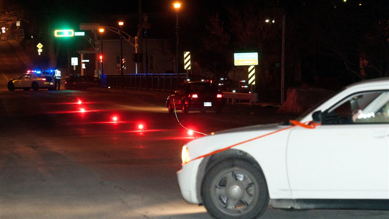 Un piéton a été fauché à Victoriaville lundi soir.
