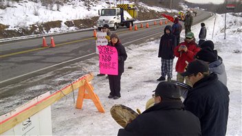 Manifestation Idle No More dans le Nipissing Manifestation Idle No More dans le Nipissing