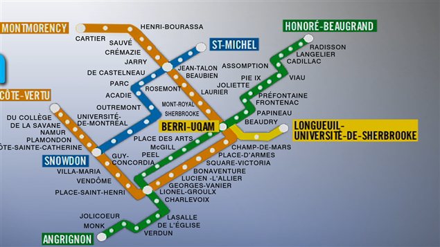 Carte du métro Carte du métro