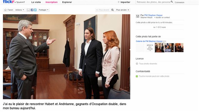 Harper rencontre od