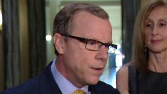 Le premier ministre de la Saskatchewan Brad Wall Le premier ministre de la Saskatchewan Brad Wall