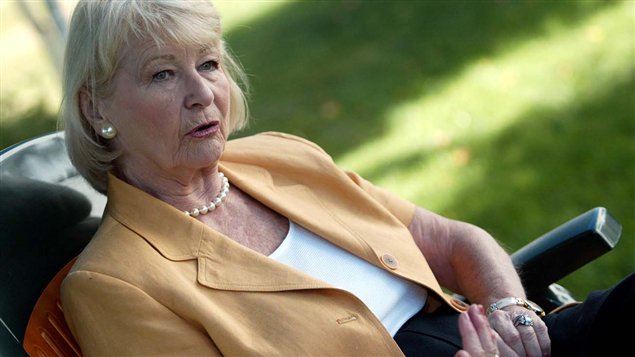 L'ex-conseillère municipale à la Ville de Sherbrooke, Françoise Dunn L'ex-conseillère municipale à la Ville de Sherbrooke, Françoise Dunn