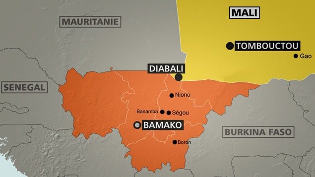 Carte du Mali Carte du Mali