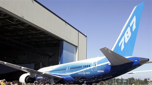 Un Boeing 787 Un Boeing 787