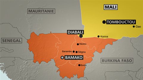 Carte du Mali Carte du Mali