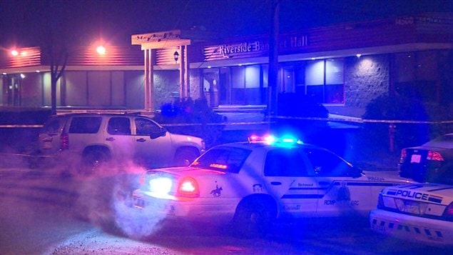 Une fusillade au Riverside Banquet Hall de Richmond a fait quatre blessés Une fusillade au Riverside Banquet Hall de Richmond a fait quatre blessés
