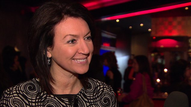 Nathalie Normandeau, de passage à Rimouski Nathalie Normandeau, de passage à Rimouski