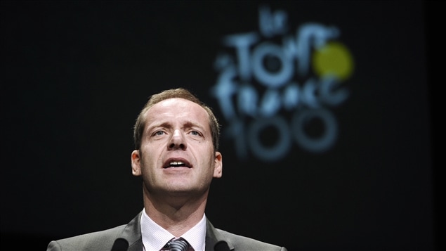 Le directeur du Tour de France, Christian Prudhomme Le directeur du Tour de France, Christian Prudhomme