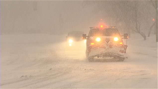 Conditions routières très difficiles au Québec Conditions routières très difficiles au Québec