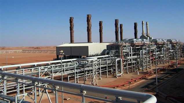 Une installation de BP dans le complexe gazier d'In Amenas Une installation de BP dans le complexe gazier d'In Amenas