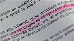 Développement DRB accuse les citoyens d'avoir organisé une « campagne de dénigrement ». Développement DRB accuse les citoyens d'avoir organisé une « campagne de dénigrement ».