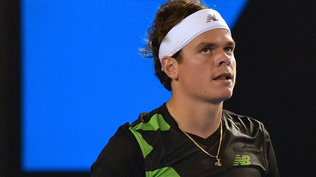 Milos Raonic à Melbourne Milos Raonic à Melbourne
