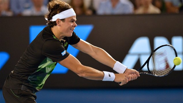 Milos Raonic à Melbourne Milos Raonic à Melbourne