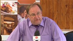Le propriétaire du Château Logue de Maniwaki, Michel Lacroix Le propriétaire du Château Logue de Maniwaki, Michel Lacroix