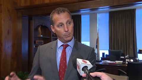 Le maire intérimaire de la Ville de Laval, Alexandre Duplessis Le maire intérimaire de la Ville de Laval, Alexandre Duplessis