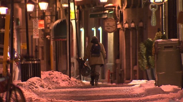 La vague de froid est difficile pour les sans-abri à Montréal La vague de froid est difficile pour les sans-abri à Montréal