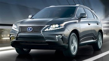 Le modèle Lexus RX 450h de Toyota Le modèle Lexus RX 450h de Toyota
