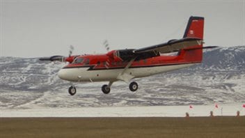 Un avion Twin Otter similaire à celui qui a disparu près de la base de la baie Terra Nova. Un avion Twin Otter similaire à celui qui a disparu près de la base de la baie Terra Nova.