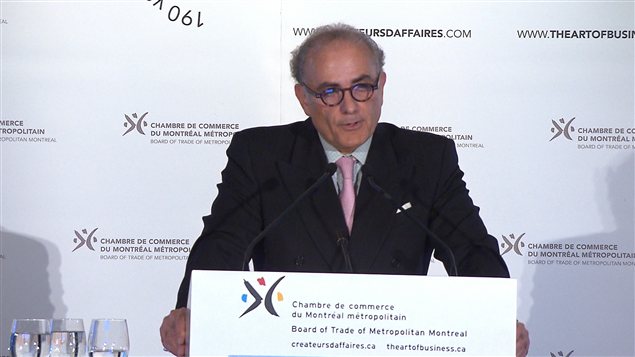 Le PDG d'Air Canada, Calin Rovinescu Le PDG d'Air Canada, Calin Rovinescu