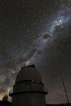 La Voie lactée, vue du site de l'observatoire de La Silla, au Chili La Voie lactée, vue du site de l'observatoire de La Silla, au Chili