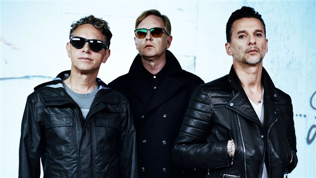 Le groupe britannique Depeche Mode Le groupe britannique Depeche Mode