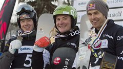 Justin Reiter, Rok Marguc et Roland Fischnaller Justin Reiter, Rok Marguc et Roland Fischnaller
